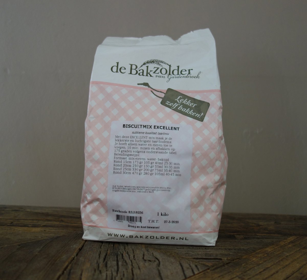 Bakzolder biscuitmix excellent