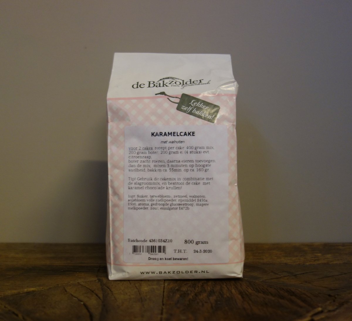 Bakzolder karamelcake