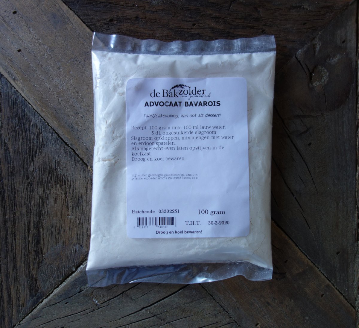 Bakzolder bavaroismix advocaat