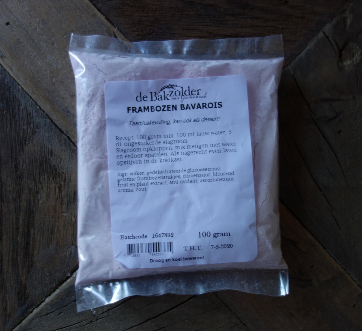 Bakzolder bavaroismix frambozen