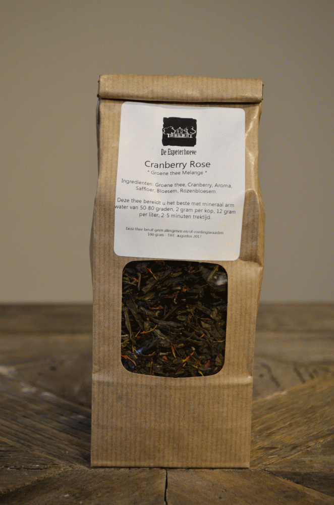 Cranberry Rose thee 80 gram
