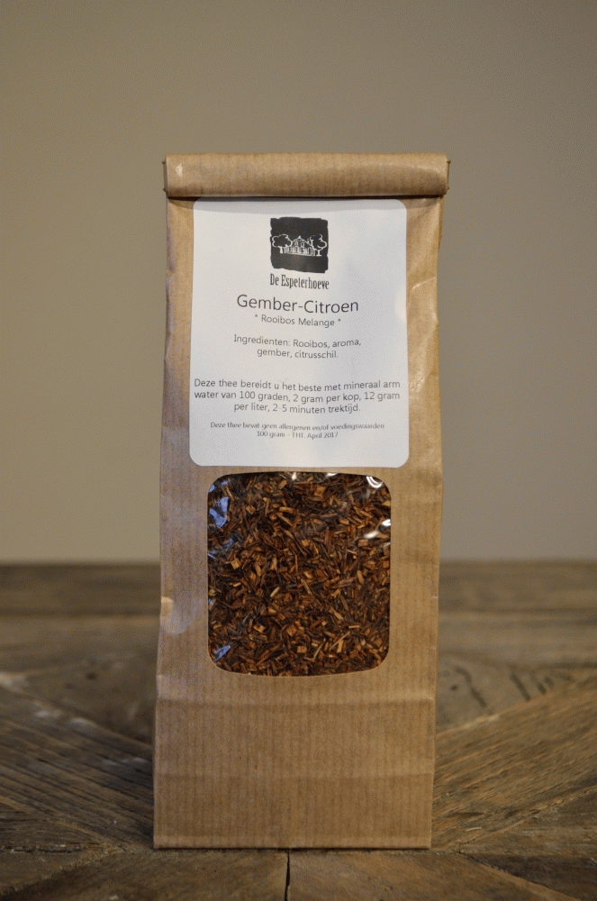 Gember-Citroen thee 80 gram