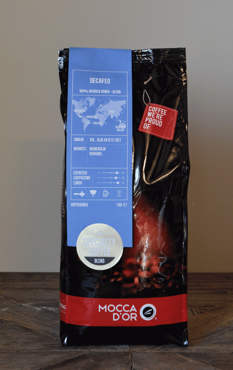 Mocca D'or - Decafeo - gemalen koffie - 1000 gram