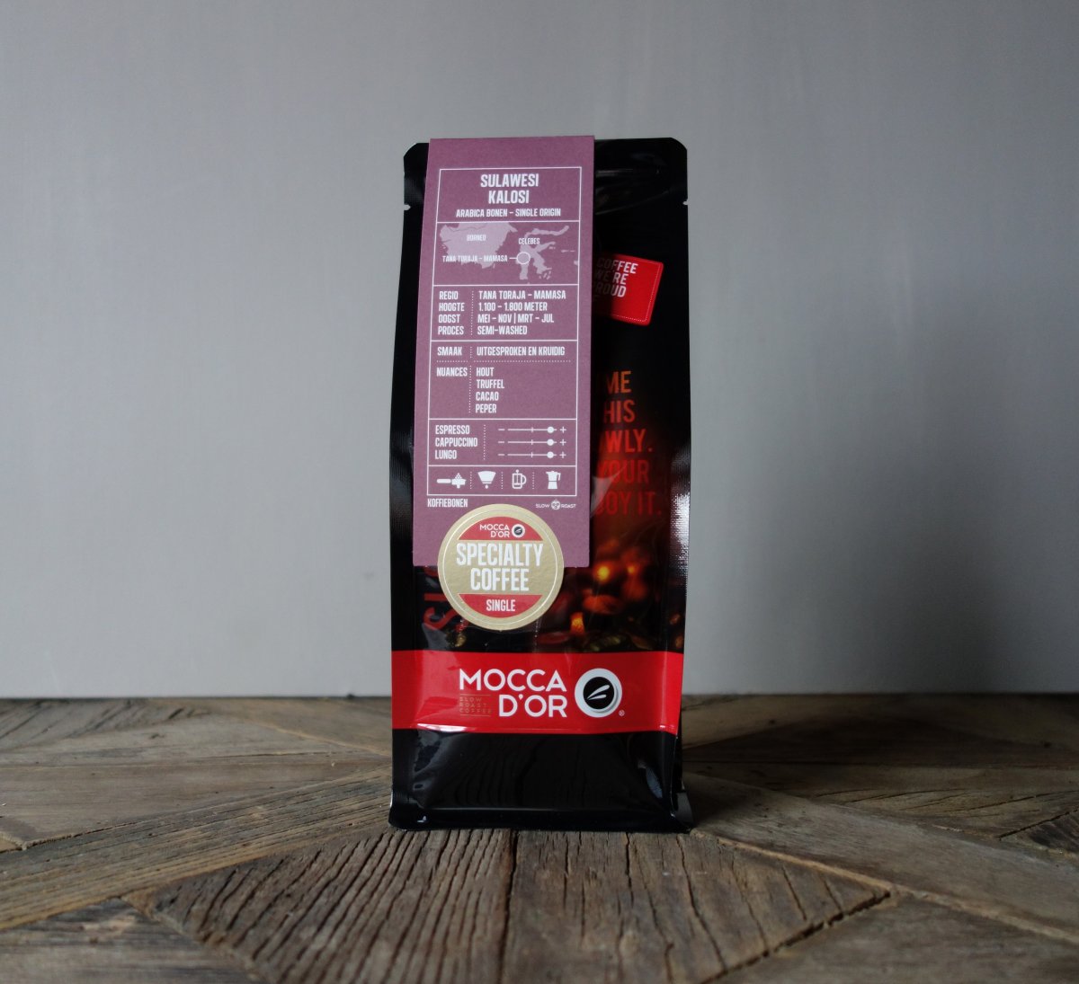 Mocca D'or - Sulawesi Kalosi - koffiebonen - 250 gram