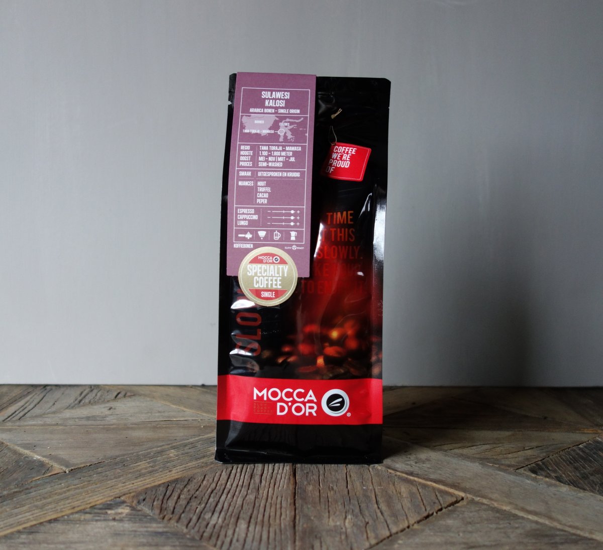 Mocca D'or - Sulawesi Kalosi - gemalen koffie - 500 gram