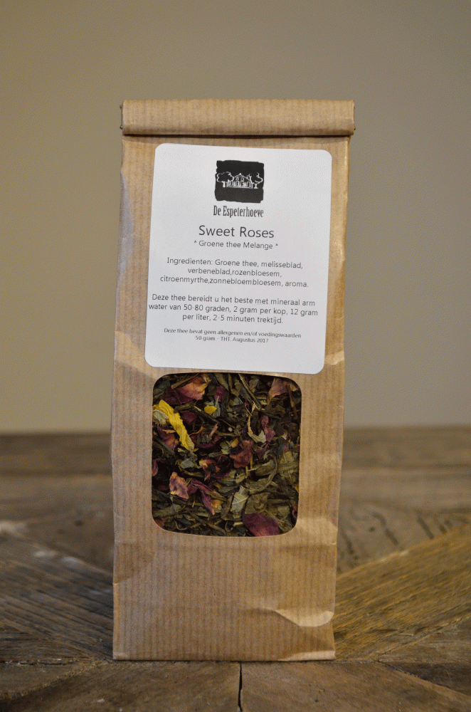 Sweet Roses thee 50 gram
