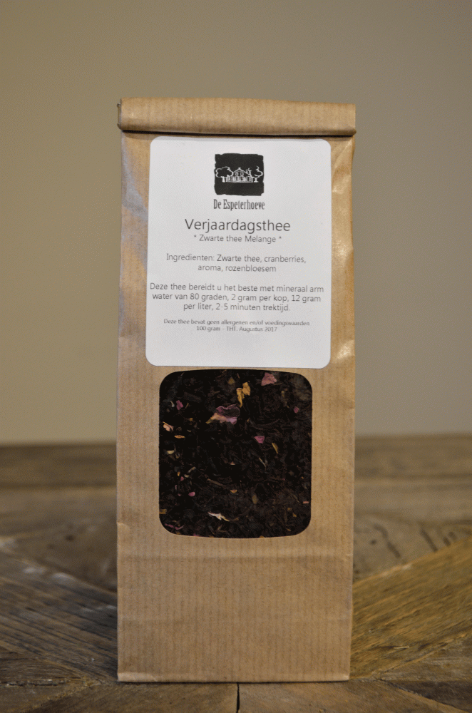 Verjaardag thee 80 gram